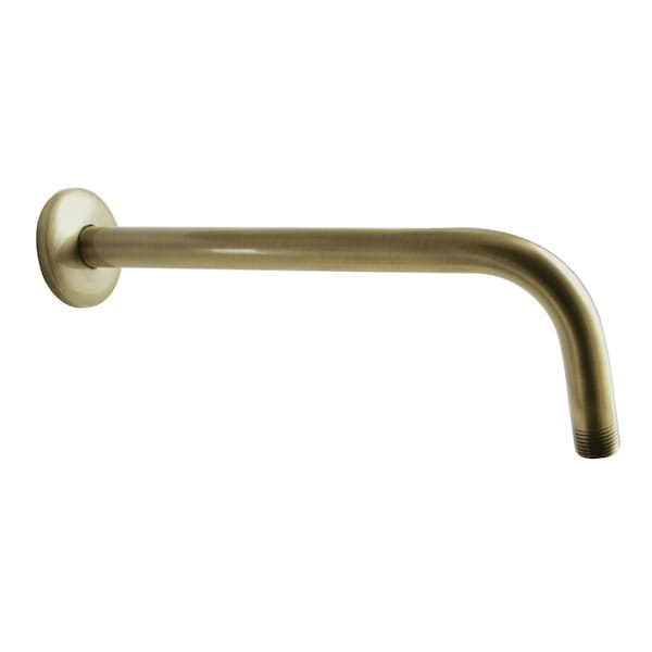 12" Rain Drop Shower Arm, Antique Brass